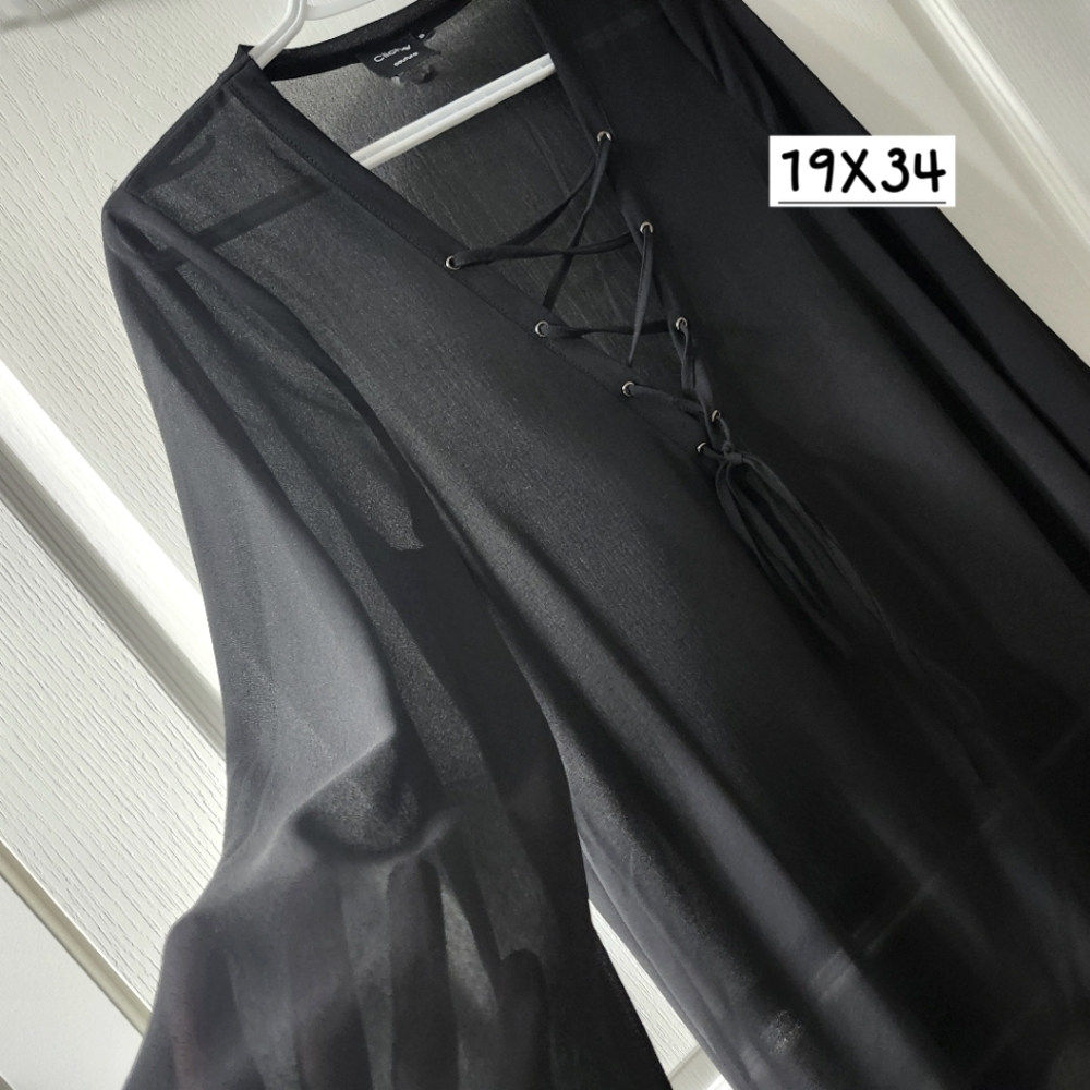 Cliche Sheer Bathing Suit Cover.